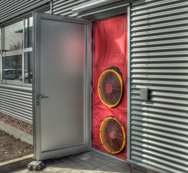 Beyermann Blower Door Test
